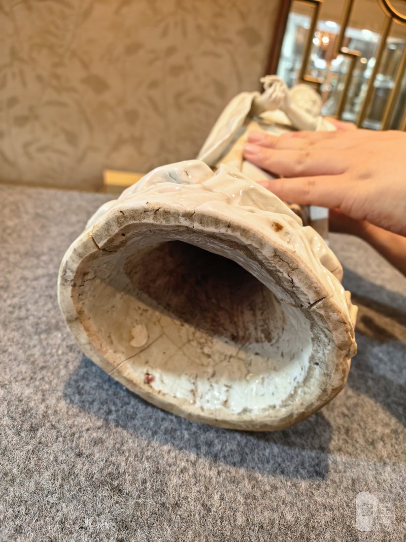 明 德化白瓷观音立像 - 图23